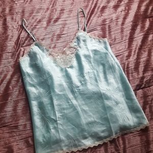 Vintage Satin and Lace Camisole